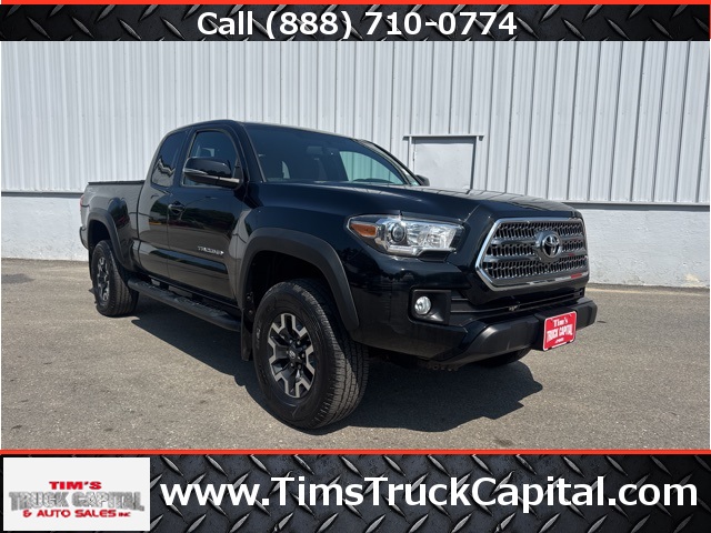 2017 Black Toyota Tacoma TRD Off-Road 4X4 Truck