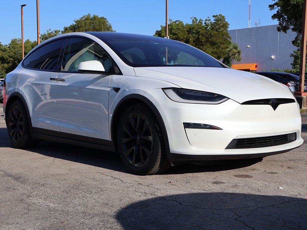 Used 2022 Tesla Model X Long Range with VIN 7SAXCDE58NF346455 for sale in Cleveland, OH