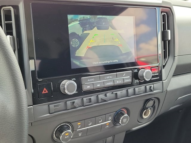 2025 Glacier White Nissan Frontier S RWD Truck