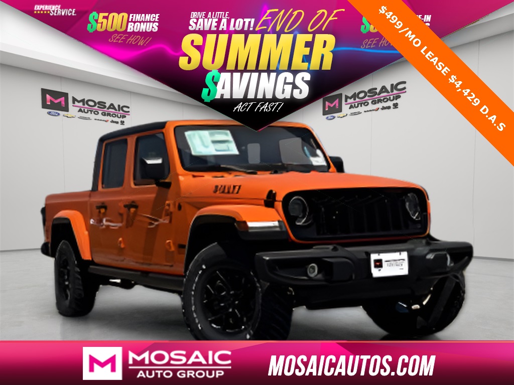 New 2025 Jeep Gladiator Willys Trucks