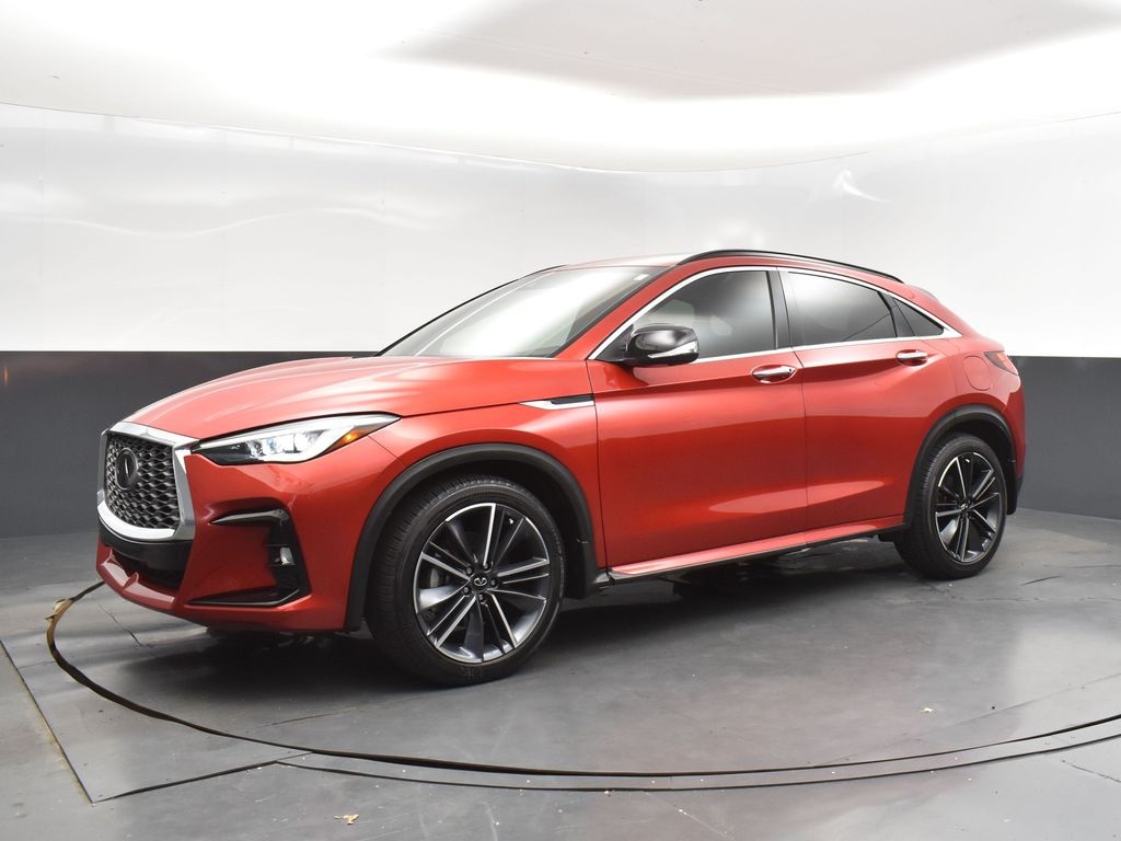 2023 Dynamic Sunstone Red Infiniti QX55 ESSENTIAL AWD SUV