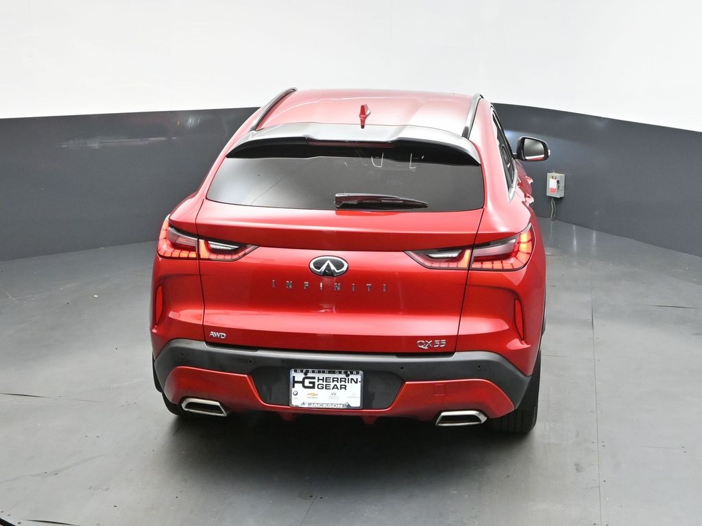 2023 Dynamic Sunstone Red Infiniti QX55 ESSENTIAL AWD SUV