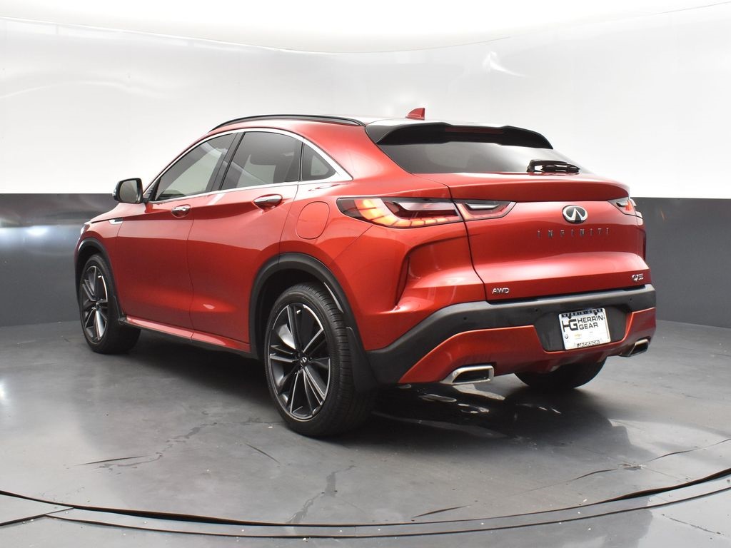 2023 Dynamic Sunstone Red Infiniti QX55 ESSENTIAL AWD SUV