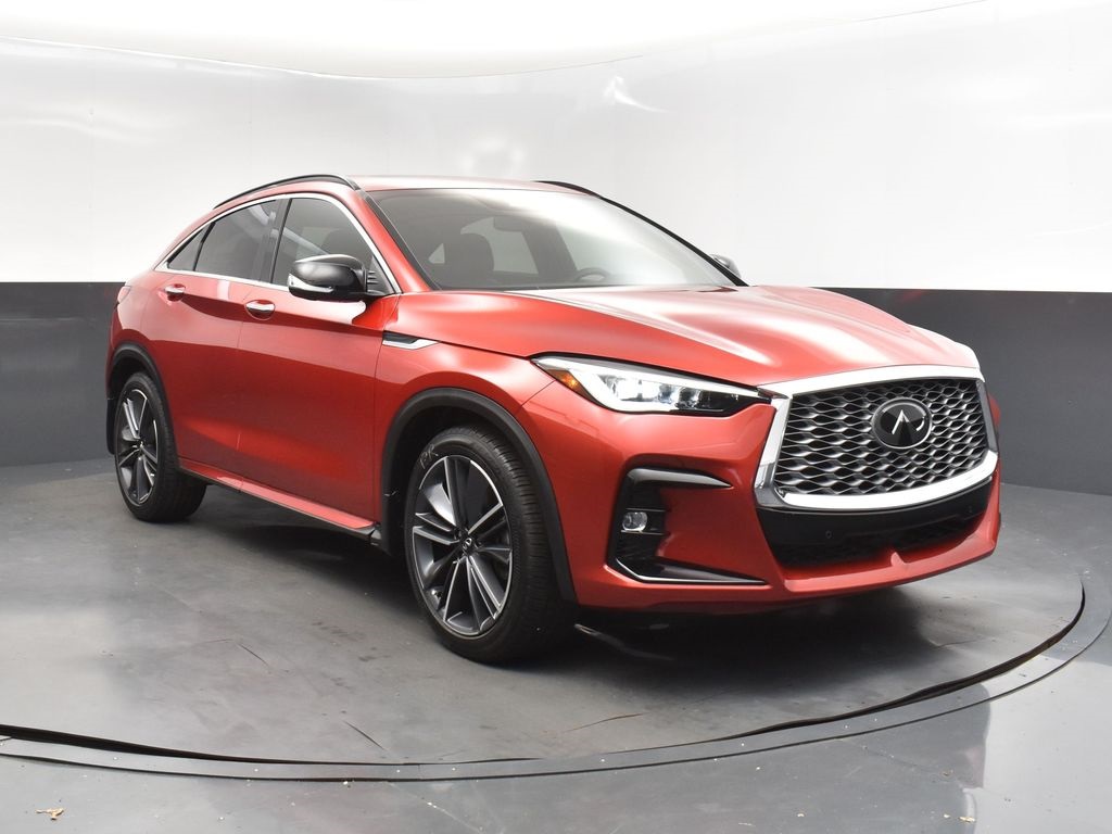 2023 Dynamic Sunstone Red Infiniti QX55 ESSENTIAL AWD SUV