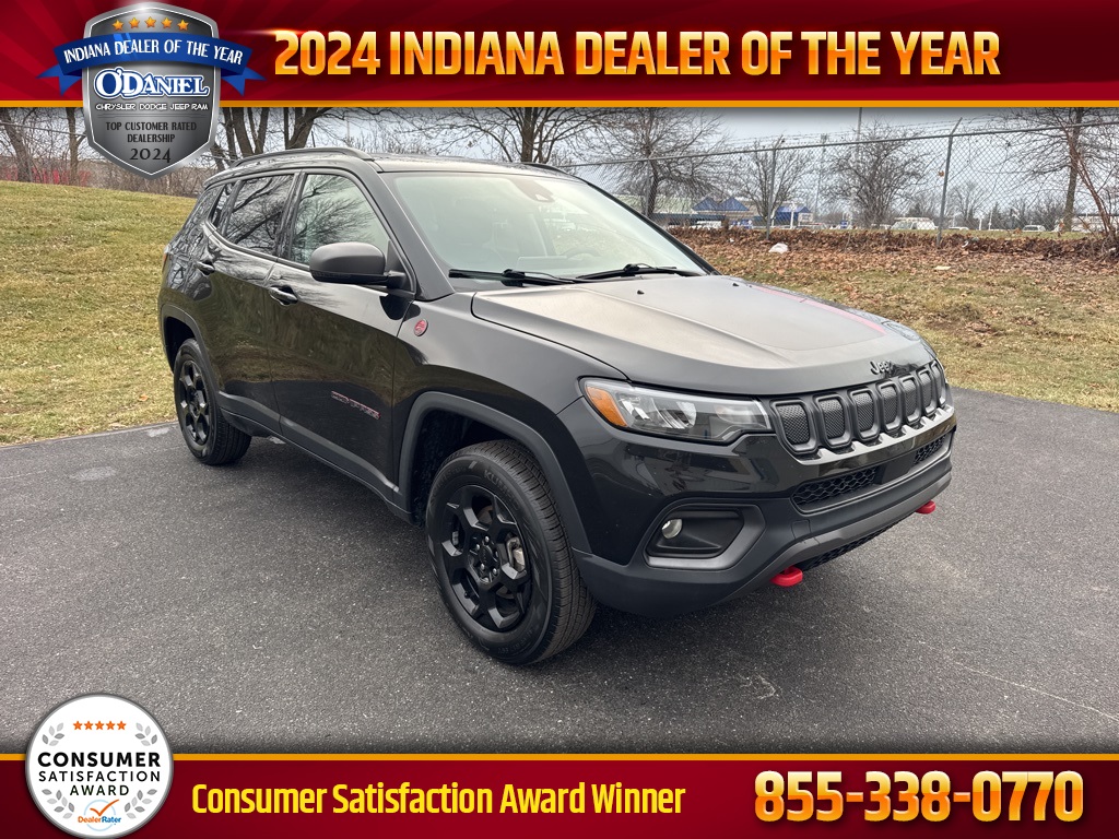 used 2022 Jeep Compass car, priced at $21,521