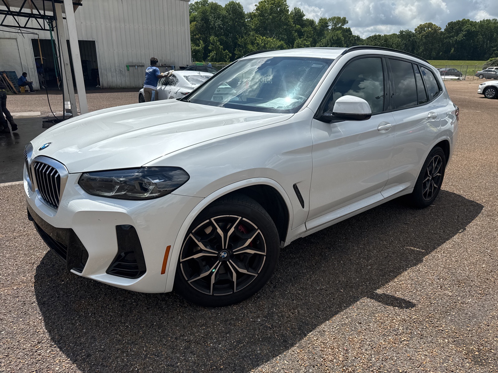 2022 White Metallic BMW X3 sDrive30i SUV
