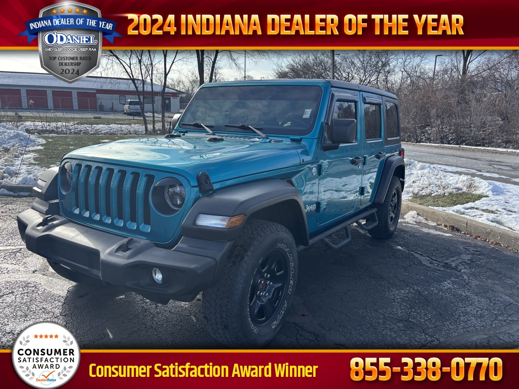 used 2020 Jeep Wrangler car, priced at $22,241