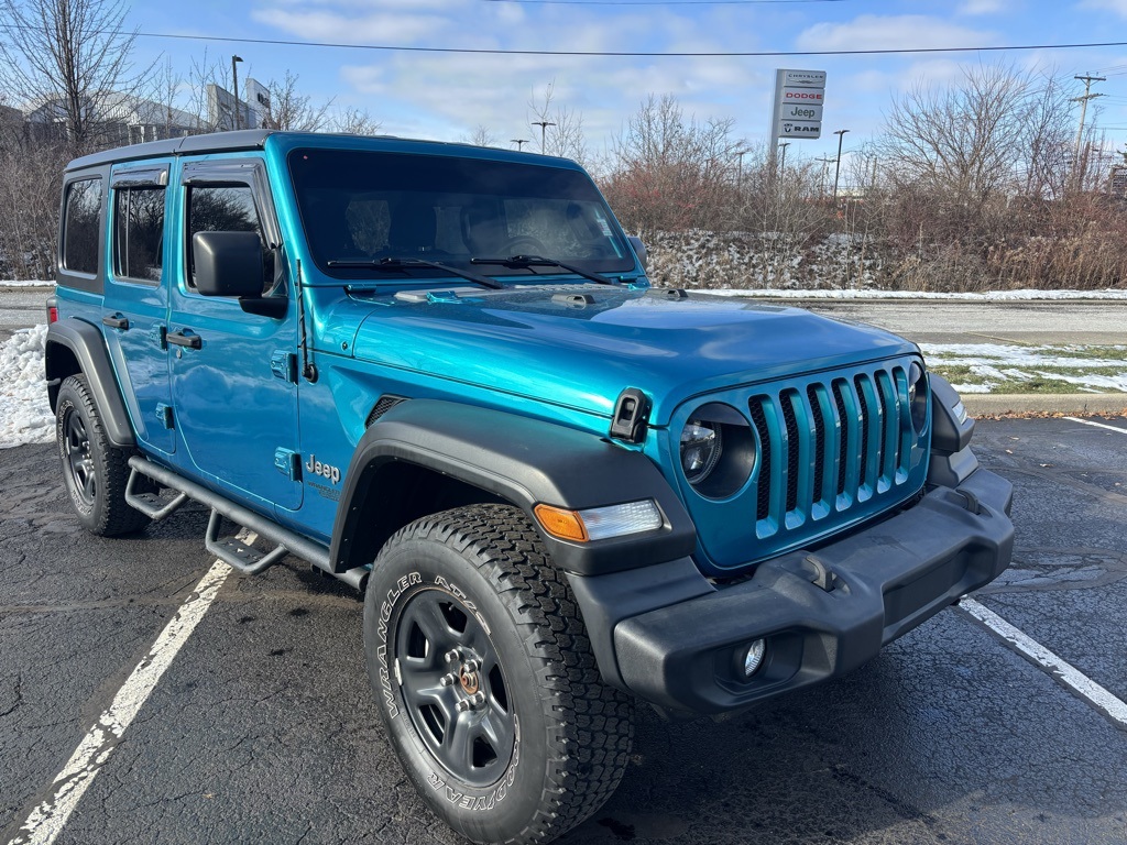 used 2020 Jeep Wrangler car, priced at $22,241