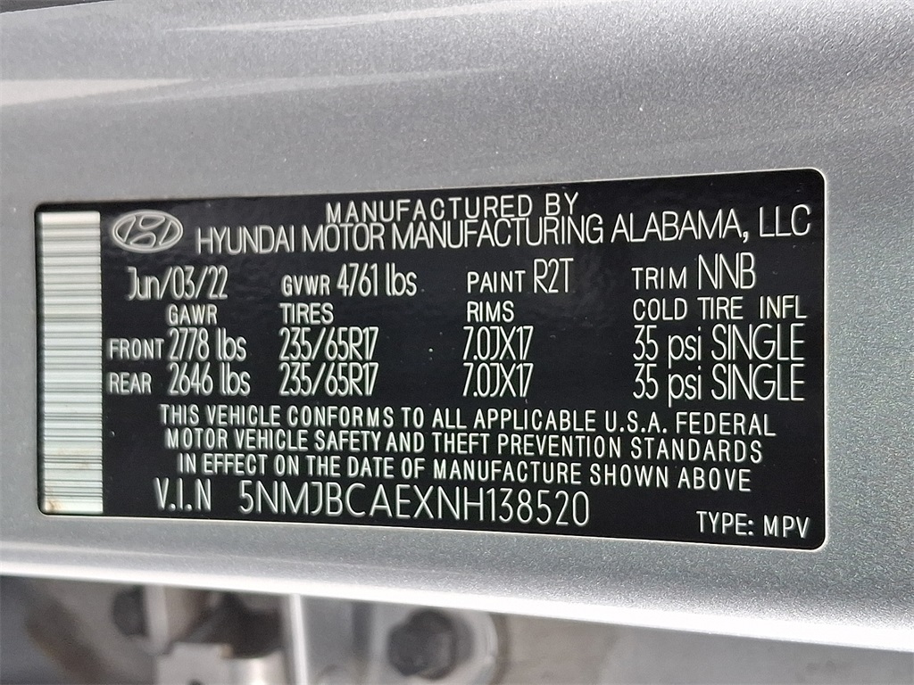 used 2022 Hyundai Tucson car, priced at $20,125