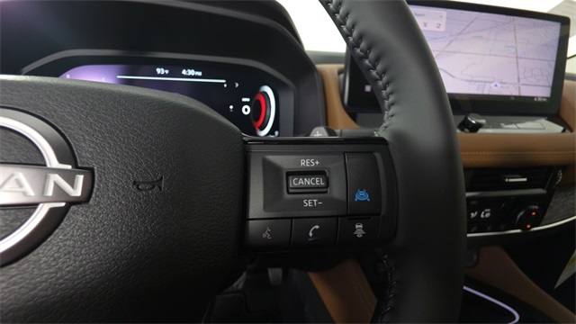 2025 Deep Ocean Blue Pearl/Super Black Nissan Rogue Platinum FWD SUV
