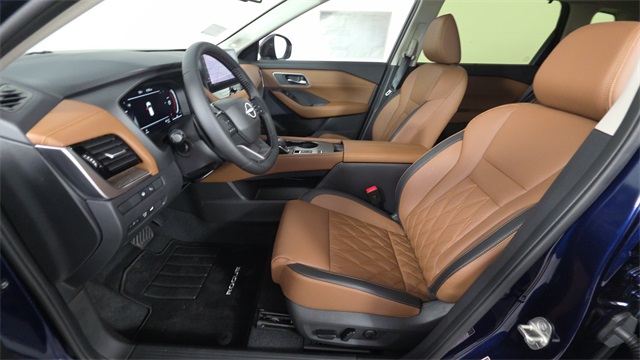 2025 Deep Ocean Blue Pearl/Super Black Nissan Rogue Platinum FWD SUV