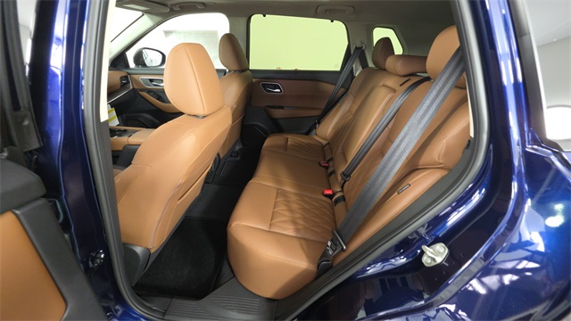 2025 Deep Ocean Blue Pearl/Super Black Nissan Rogue Platinum FWD SUV
