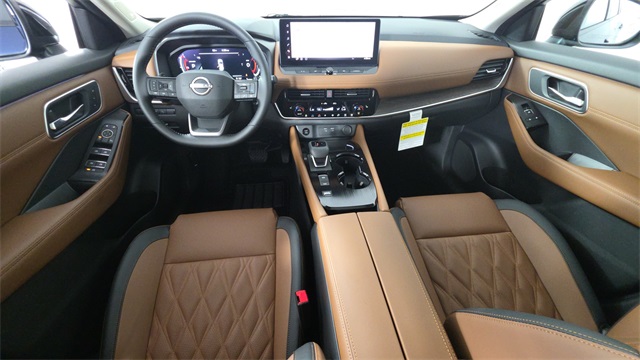 2025 Deep Ocean Blue Pearl/Super Black Nissan Rogue Platinum FWD SUV