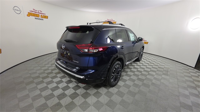 2025 Deep Ocean Blue Pearl/Super Black Nissan Rogue Platinum FWD SUV
