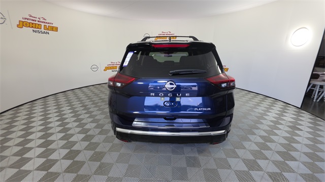 2025 Deep Ocean Blue Pearl/Super Black Nissan Rogue Platinum FWD SUV