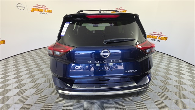 2025 Deep Ocean Blue Pearl/Super Black Nissan Rogue Platinum FWD SUV