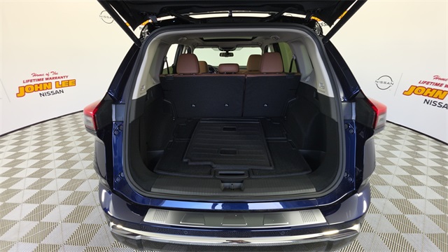 2025 Deep Ocean Blue Pearl/Super Black Nissan Rogue Platinum FWD SUV