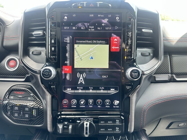 2021 Diamond Black Crystal Pearlcoat Ram 1500 TRX 4X4 Truck