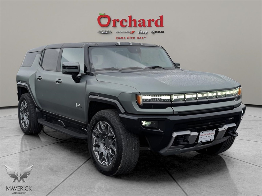 2024 Moonshot Green Matte GMC HUMMER EV SUV 3X 4X4 SUV