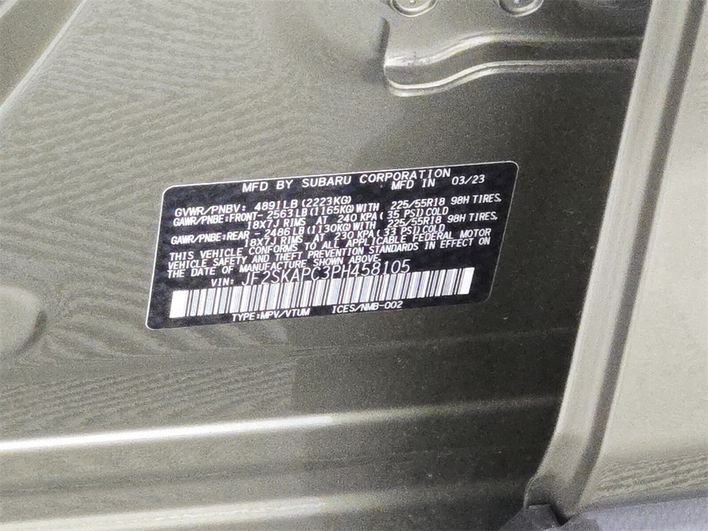 used 2023 Subaru Forester car, priced at $25,998