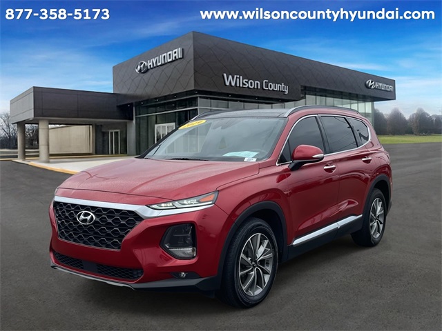 used 2019 Hyundai Santa Fe car, priced at $18,991