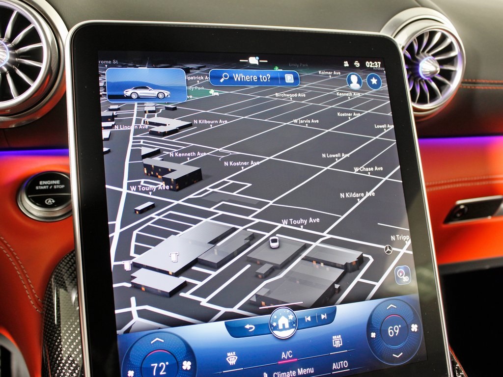 used 2022 Mercedes-Benz SL-Class car, priced at $107,750