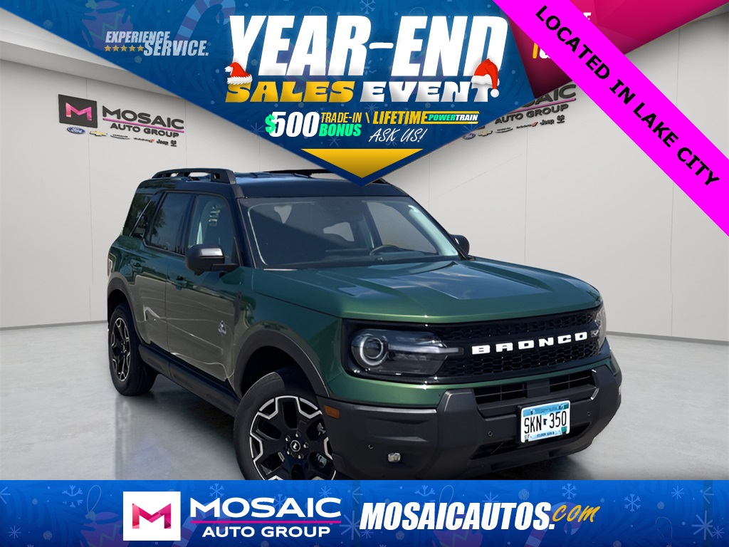 New 2025 Ford Bronco Sport Outer Banks SUVs