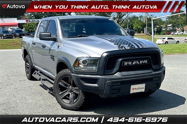 2022 Billet Silver Metallic Clearcoat Ram 1500 Classic Warlock 4X4 Truck