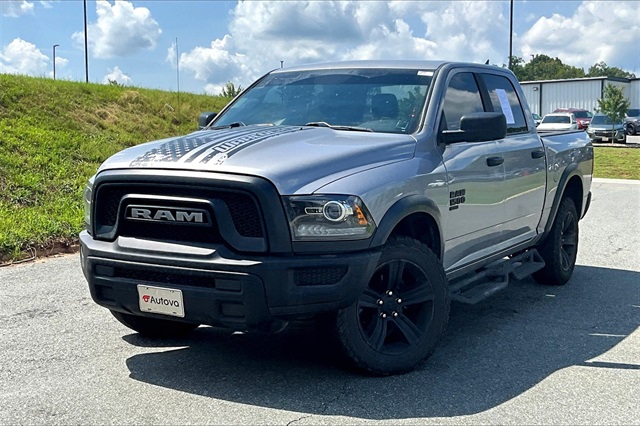 2022 Billet Silver Metallic Clearcoat Ram 1500 Classic Warlock 4X4 Truck