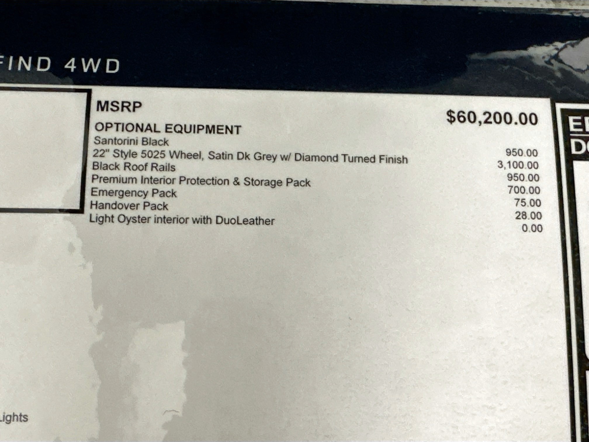 used 2025 Land Rover Discovery car, priced at $67,628