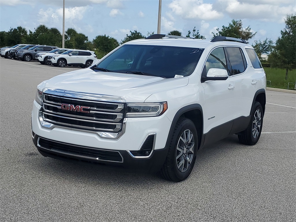 2023 Summit White GMC Acadia SLT FWD SUV