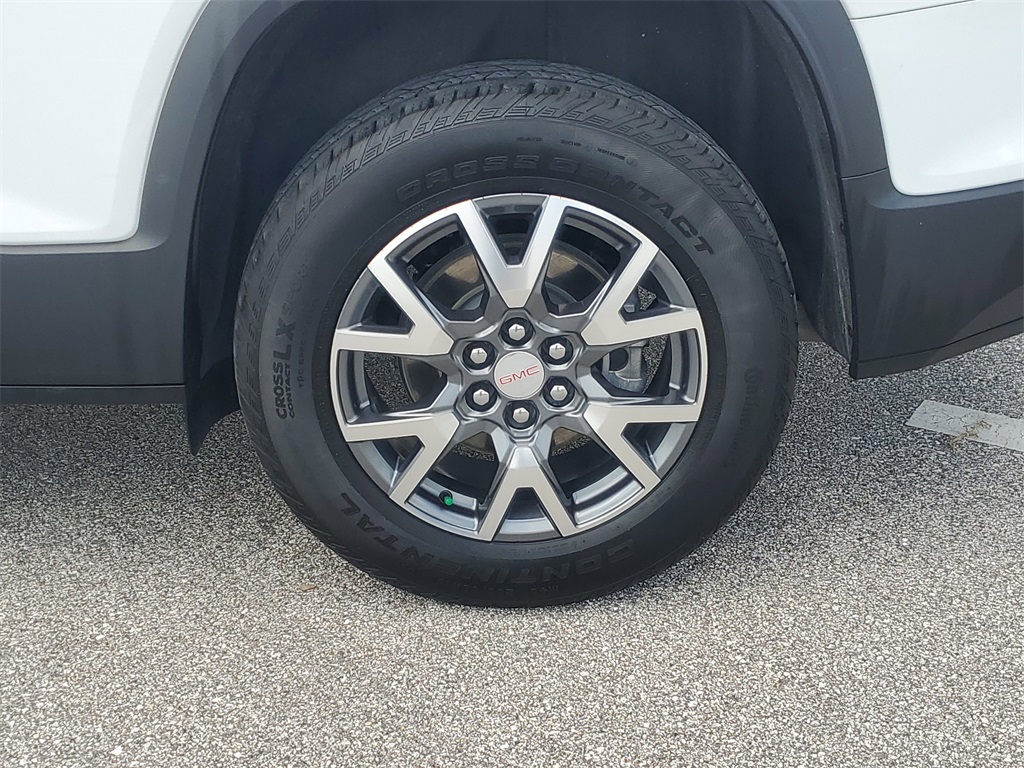 2023 Summit White GMC Acadia SLT FWD SUV
