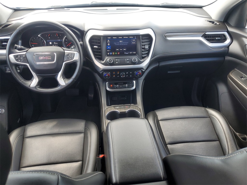 2023 Summit White GMC Acadia SLT FWD SUV