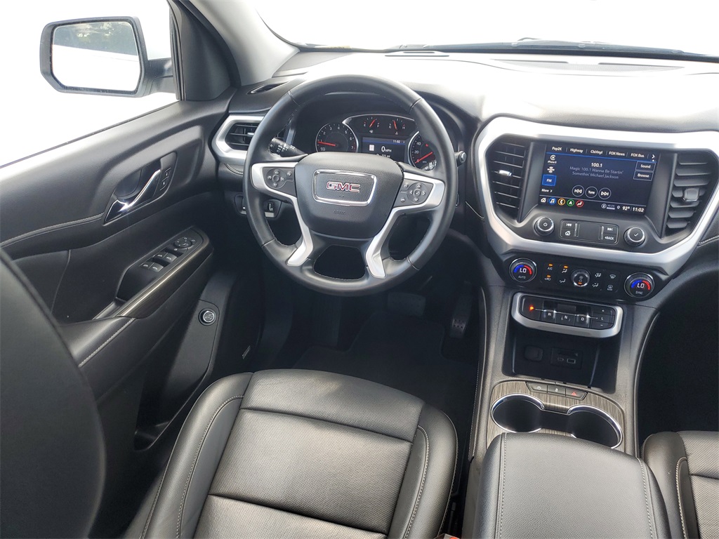 2023 Summit White GMC Acadia SLT FWD SUV