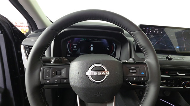 2025 Super Black Nissan Rogue SL FWD SUV