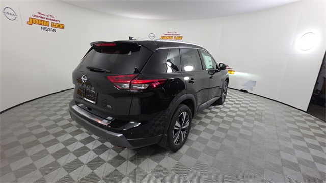2025 Super Black Nissan Rogue SL FWD SUV
