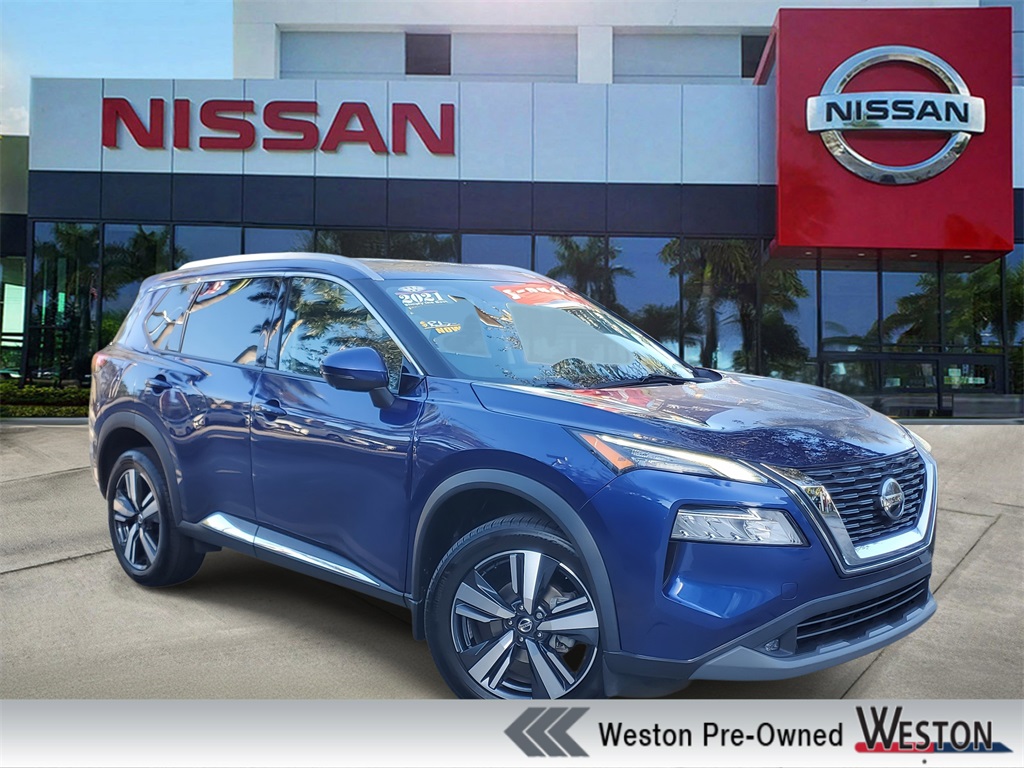 used 2021 Nissan Rogue car, priced at $19,495