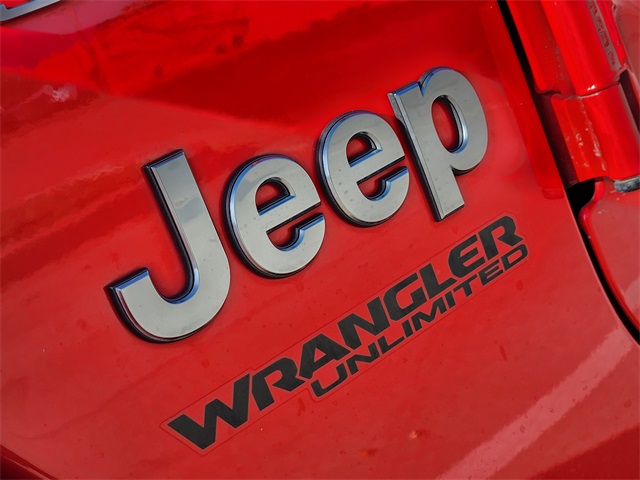 2022 Firecracker Red Clearcoat Jeep Wrangler Unlimited Sahara 4X4 SUV