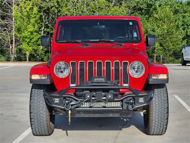 2022 Firecracker Red Clearcoat Jeep Wrangler Unlimited Sahara 4X4 SUV
