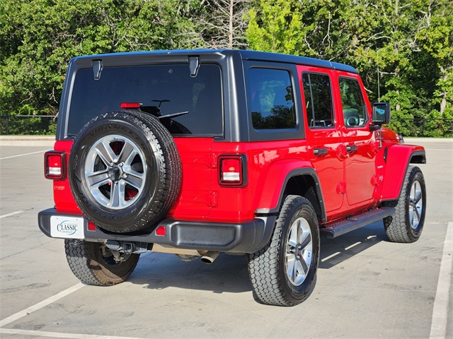 2022 Firecracker Red Clearcoat Jeep Wrangler Unlimited Sahara 4X4 SUV