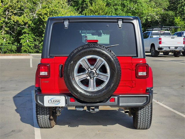 2022 Firecracker Red Clearcoat Jeep Wrangler Unlimited Sahara 4X4 SUV