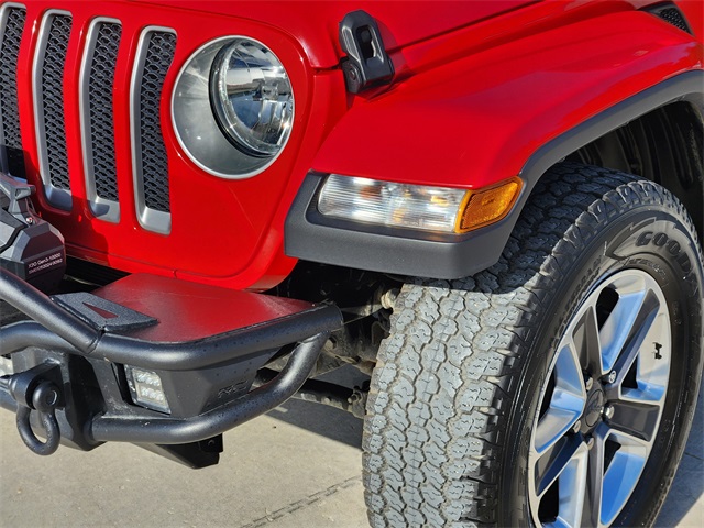 2022 Firecracker Red Clearcoat Jeep Wrangler Unlimited Sahara 4X4 SUV