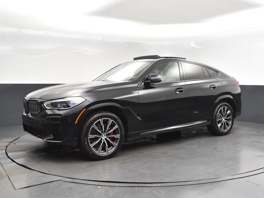2022 Black Sapphire Metallic BMW X6 xDrive40i AWD SUV