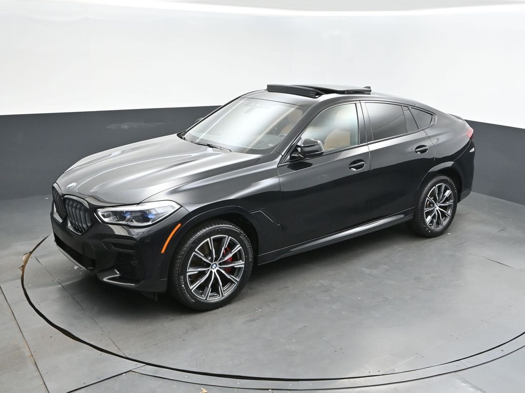 2022 Black Sapphire Metallic BMW X6 xDrive40i AWD SUV