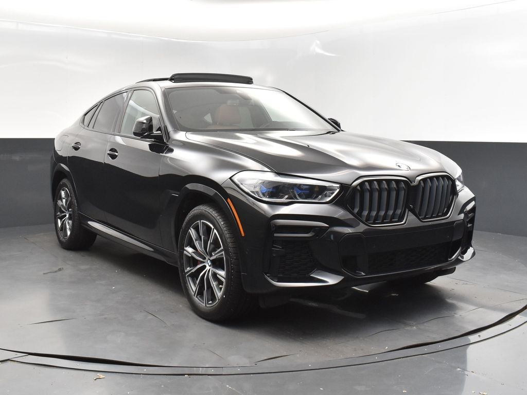 2022 Black Sapphire Metallic BMW X6 xDrive40i AWD SUV