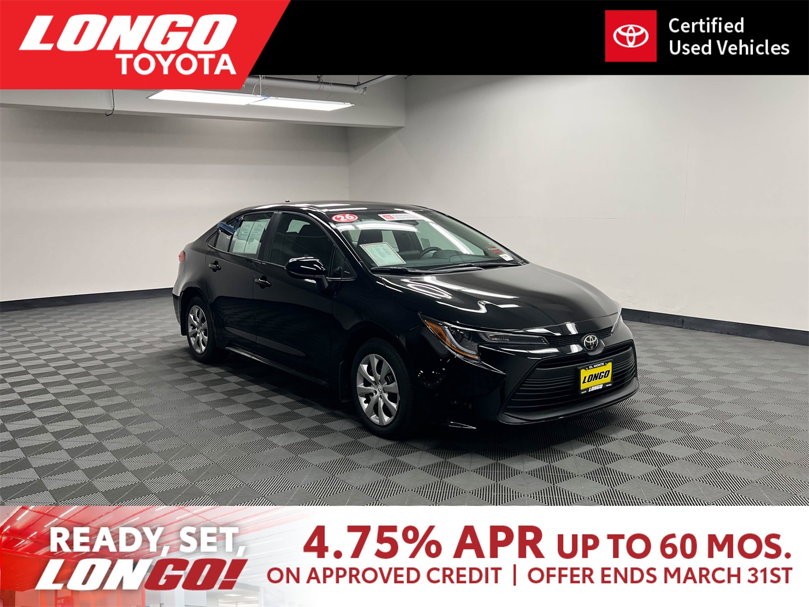used 2026 Toyota Corolla car, priced at $24,334