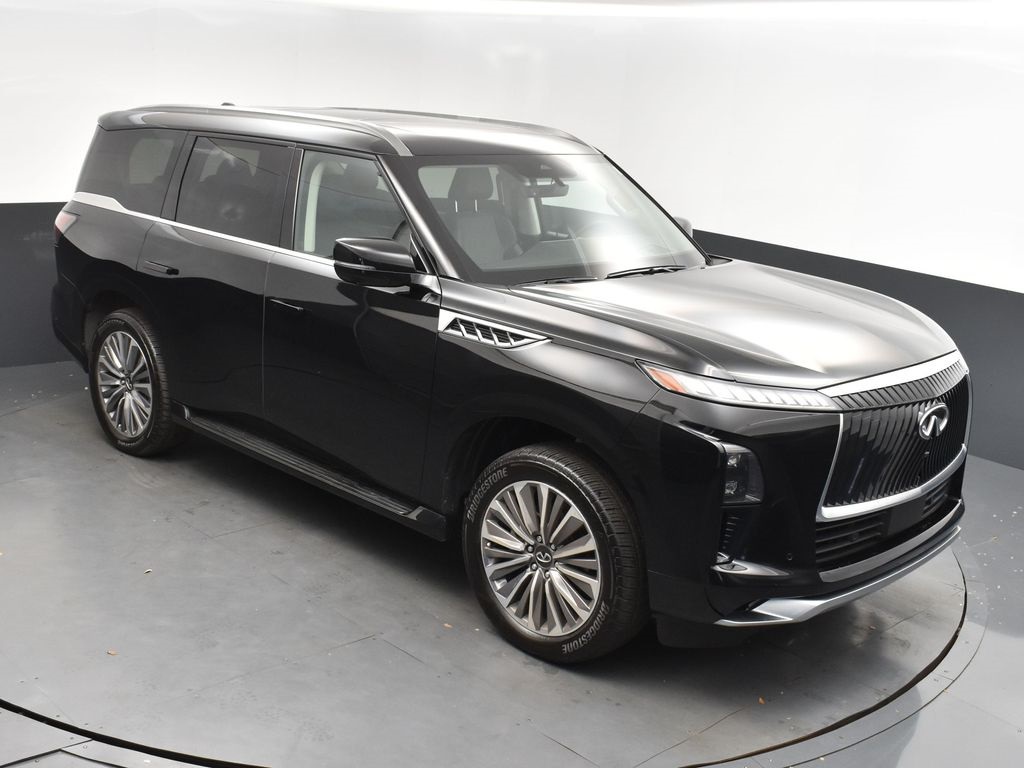 2025 Black Obsidian Infiniti QX80 LUXE RWD SUV