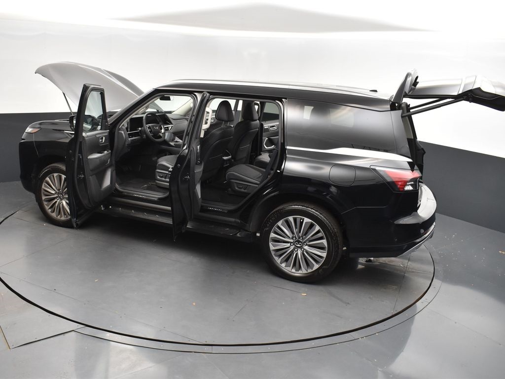 2025 Black Obsidian Infiniti QX80 LUXE RWD SUV