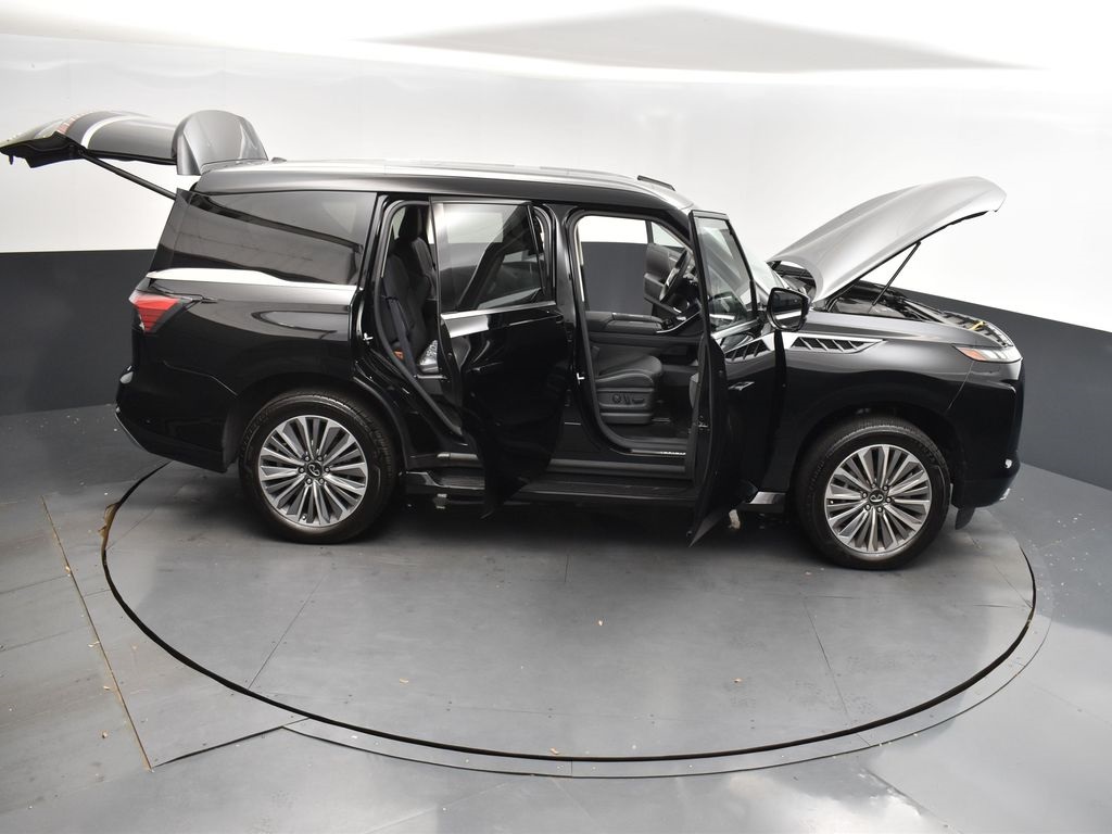 2025 Black Obsidian Infiniti QX80 LUXE RWD SUV