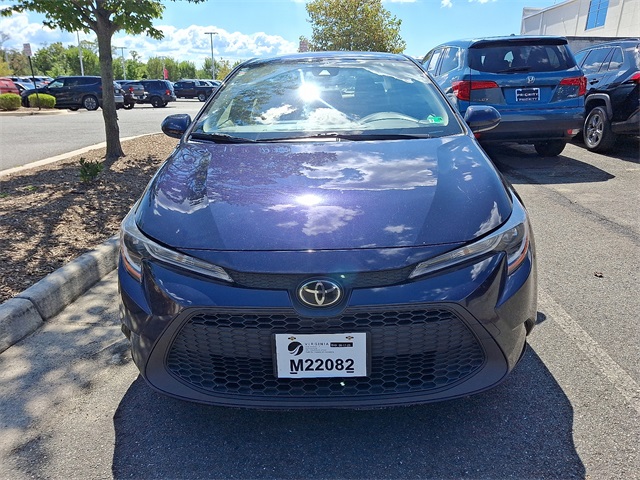 Used 2020 Toyota Corolla LE with VIN JTDEPRAEXLJ074637 for sale in Springfield, VA